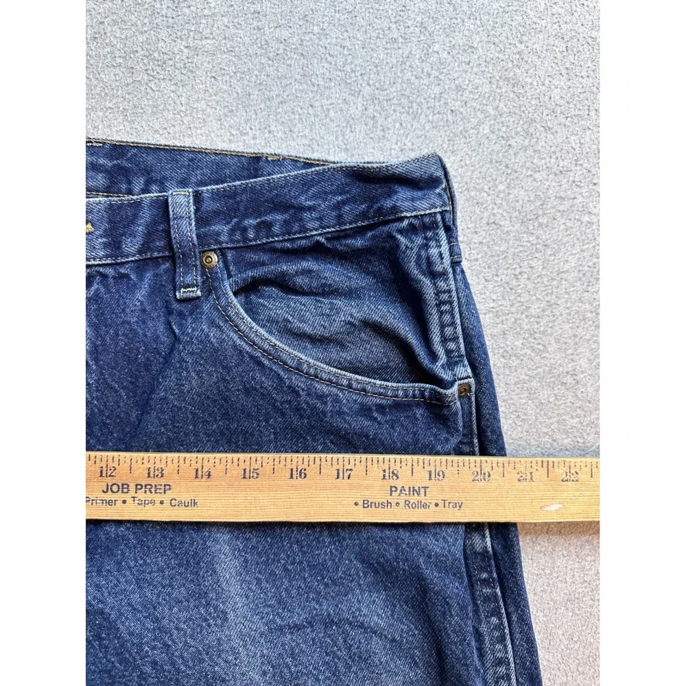 Wrangler Regular Fit‎ Jeans Mens 36x34 (35x32) Medium Wash Blue Denim 96501MR